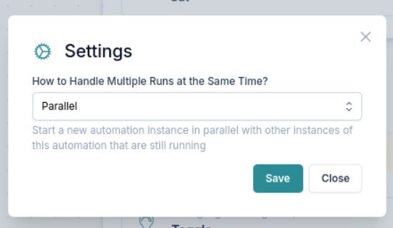 Automations Multi Run Strategy