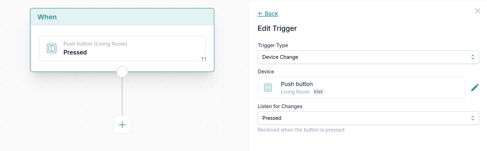 Trigger KNX