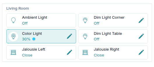 Dispositivi configurati