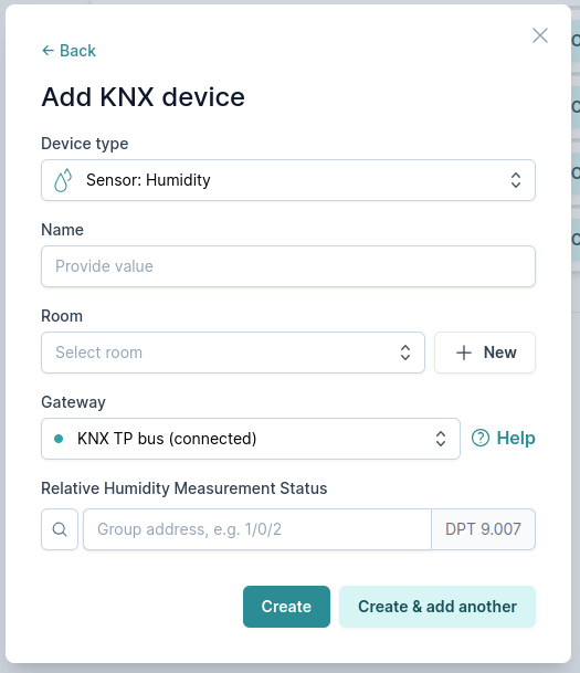 Sensor: Humidity