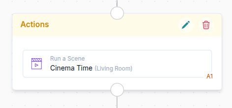 Esegui scena